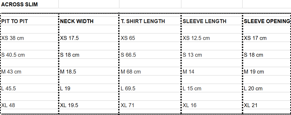 Across Slim