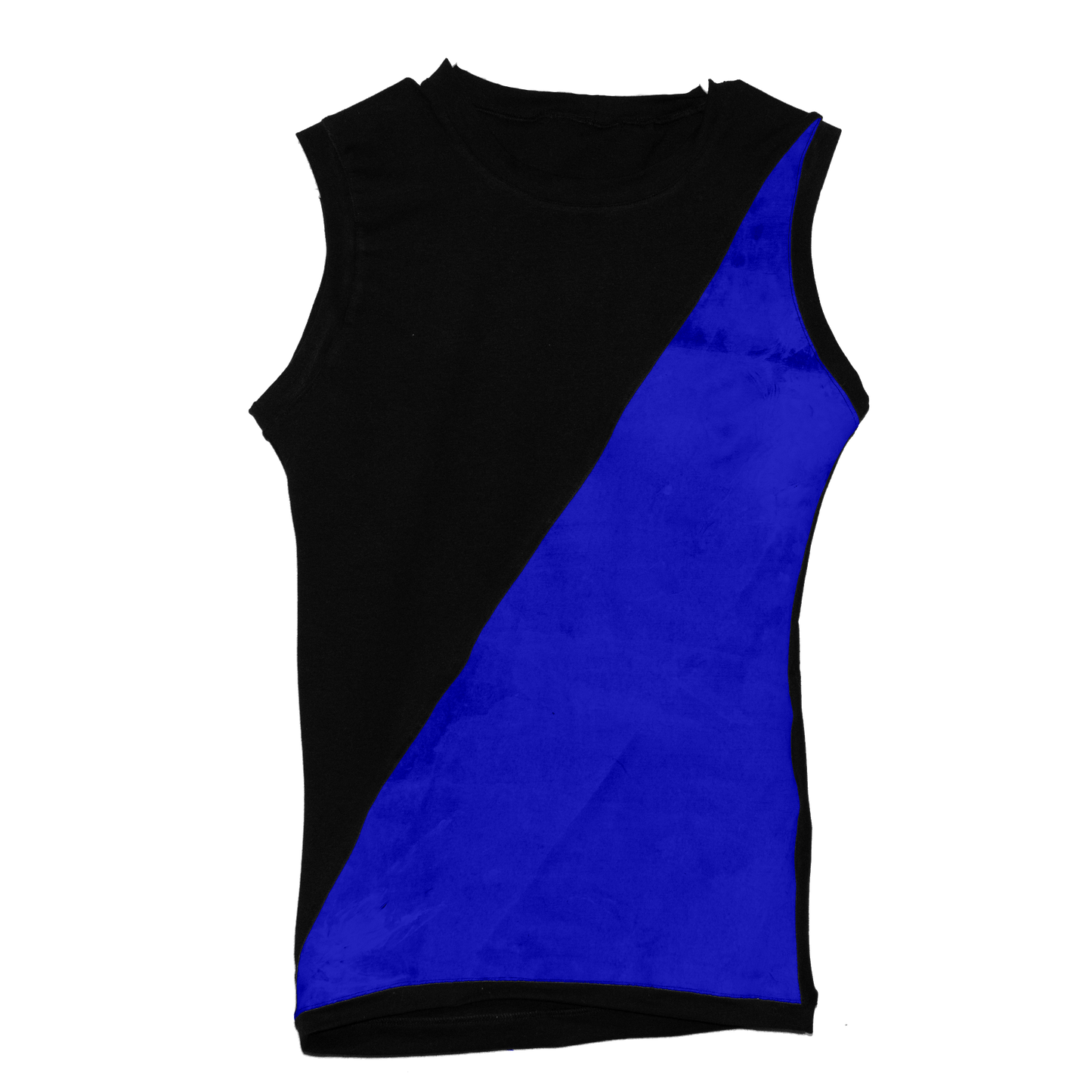Right-Split Black Tank