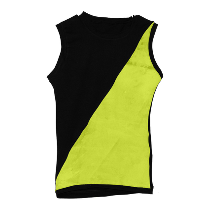Right-Split Black Tank