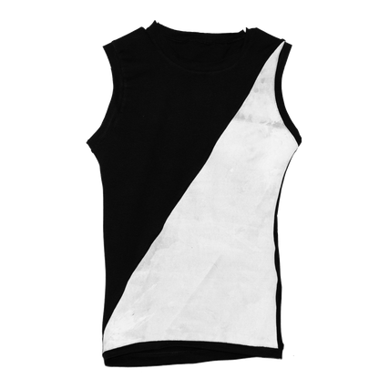 Right-Split Black Tank