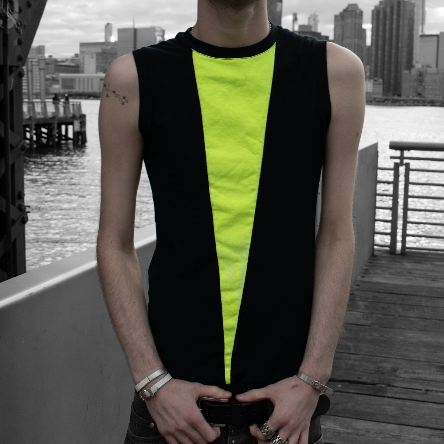 Spike Black Tank