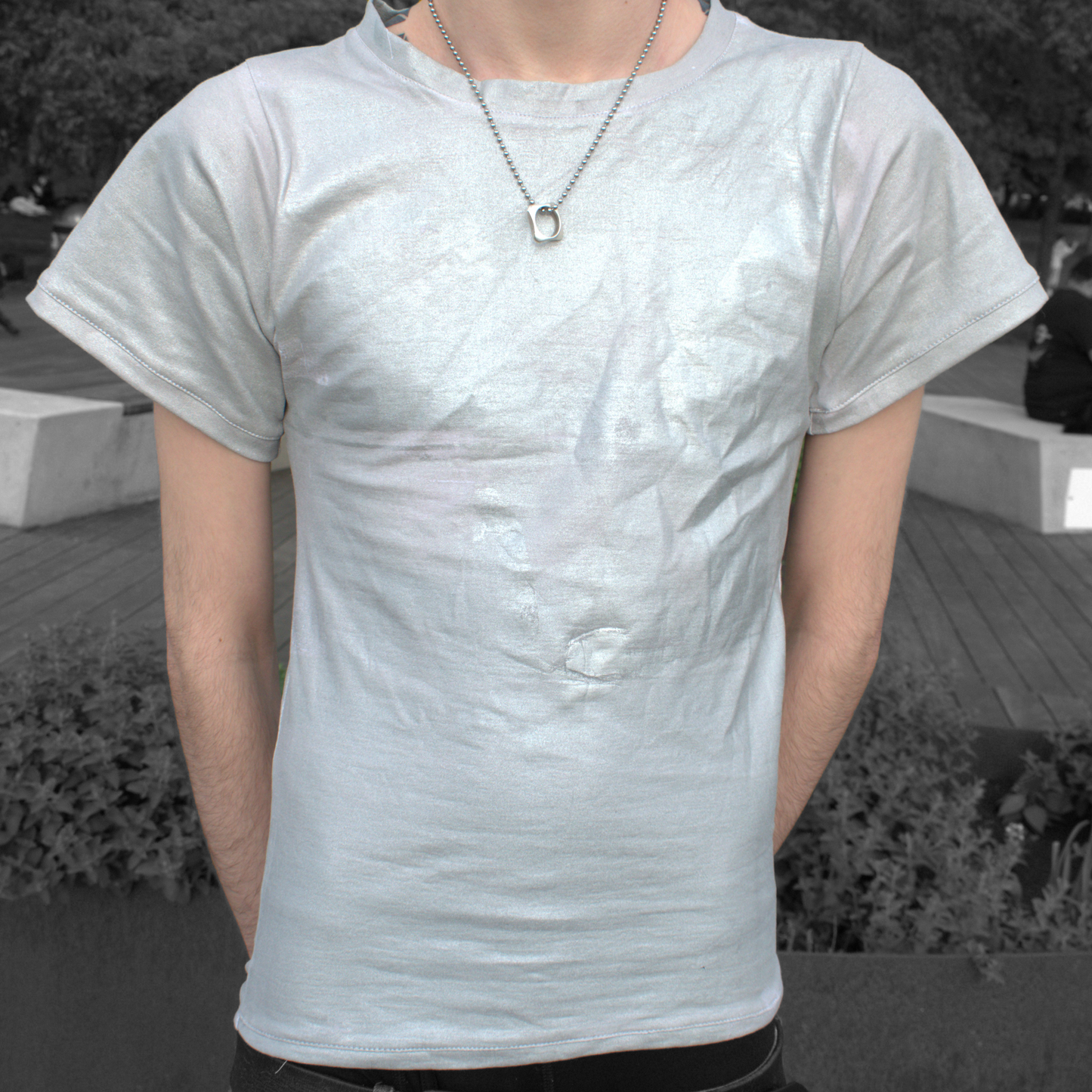 Silver Coated T-shirt