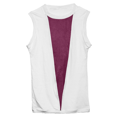 Spike White Tank