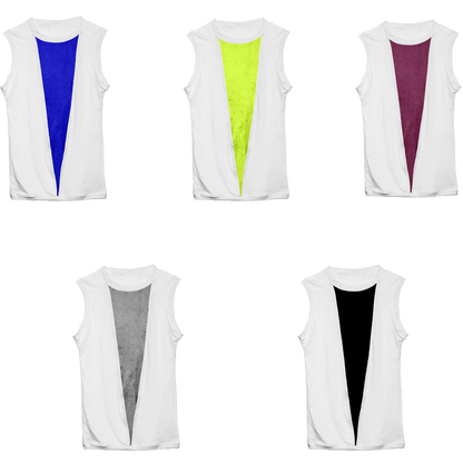 Spike White Tank