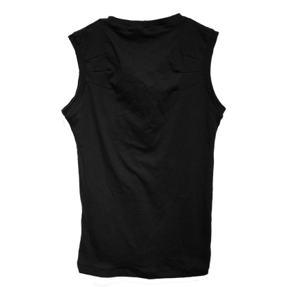 Right-Split Black Tank