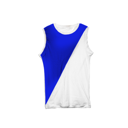 Left-Split White Tank