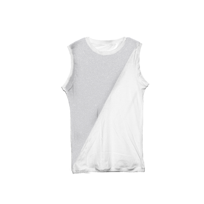 Left-Split White Tank