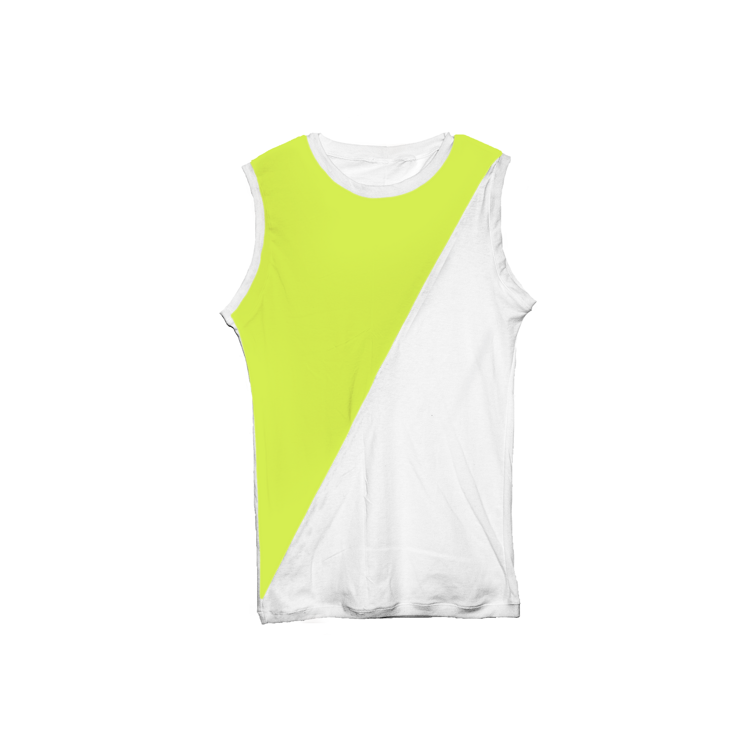 Left-Split White Tank